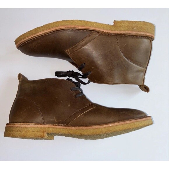 NWOT Rhodes Mason Chukka Boot, Leather Comfort, Size 11, Sand and Gum Brown - Picture 6 of 16
